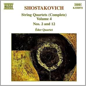 Eder Quartet - String Quartets (Complete) Volume 4 Nos 2 & 12