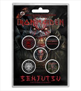 Iron Maiden - Button Badge Pack: Senjutsu