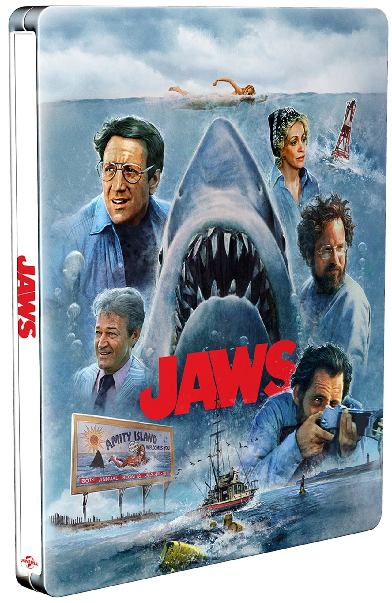 Steven Spielberg / Roy Scheider / Richard Dreyfuss - Jaws