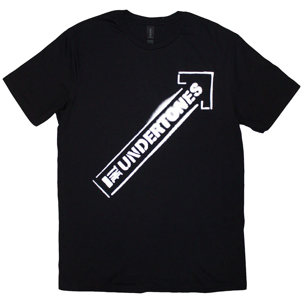 The Undertones - Arrow Spray White (Black) - Image 2