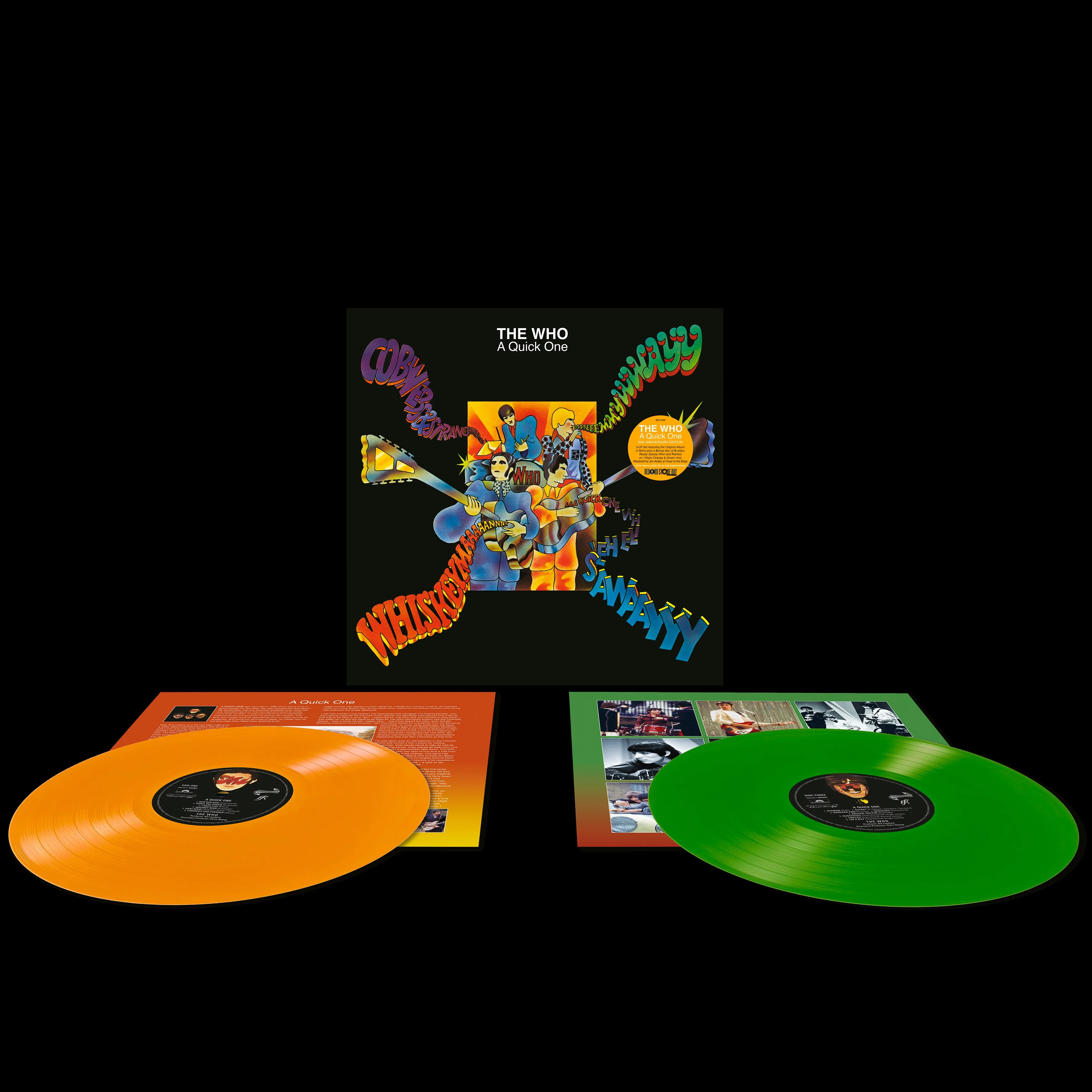 The Who - A Quick One - RSD 2026 140G Transparent Green & Orange Vinyl